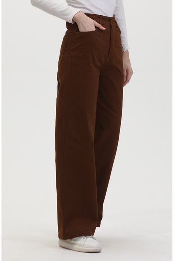 sefamerve Plaszo Brown Jeans - 2727888 -03