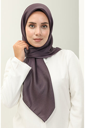 sefamerve Purple Crystal Scarf 1098-28