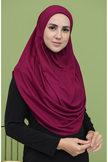 sefamerve 1402-04 Model Plum Prayer Cloth
