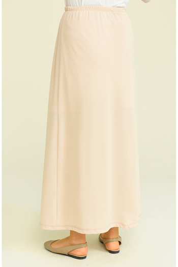 sefamerve 1955-03 Model Cream Skirt Lining