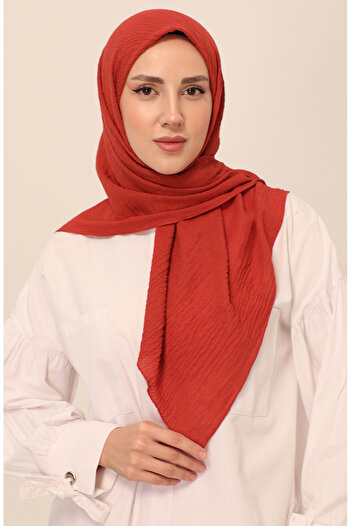 sefamerve Cinnamon Colored Wrap Scarf - 90162-29