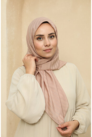 sefamerve 2015-07 Milk Coffee Chiffon Scarf