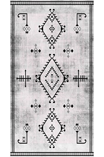 df home Digital Printed Cutting Runner - Washable Non-Slip Base, Doorway Entrance Carpet 3457