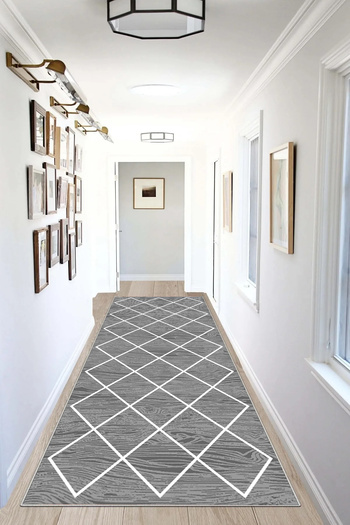df home 3199 Model Digital Printed Cutting Mat - Washable Non-Slip Base and Entrance Carpet