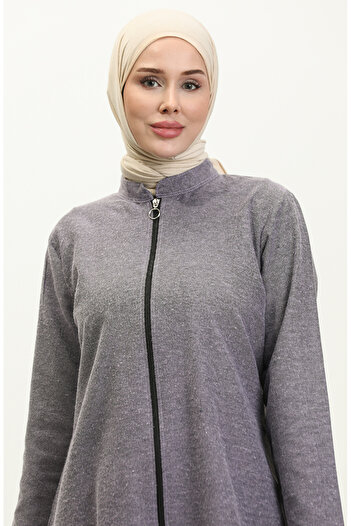 sefamerve Fermuarlı Kap 6109-02 Lila