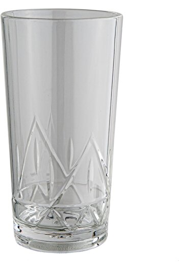ALSAIF 6-piece acrylic cup set, ideal for serving cold drinks and juices. Durable, lightweight.