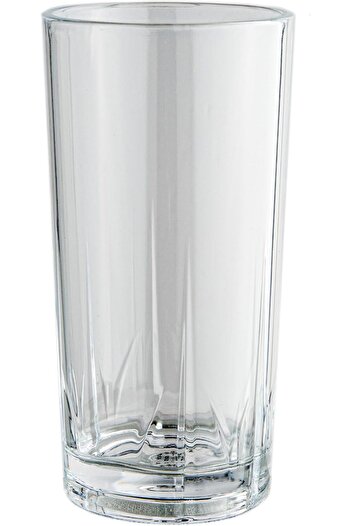 ALSAIF 6-piece acrylic cup set, ideal for serving cold drinks and juices. Durable, lightweight.