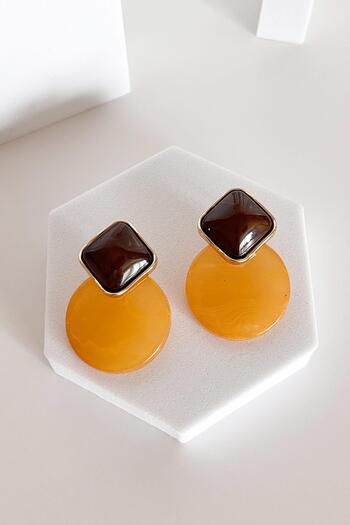 New Obsessions Orbit Acrylic Earrings