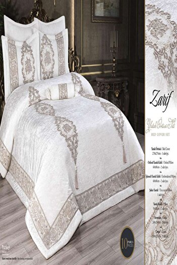 Madamca Elegant Velvet Bedspread