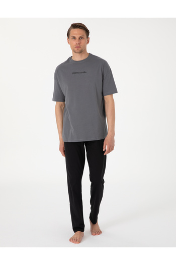 Pierre Cardin Gri Kısakol Pijama Takımı 50314419-VR080