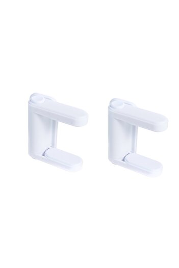 Empria Set 2 blocatoare pentru clanta usa, alb, protectie bebe, siguranta usi copii