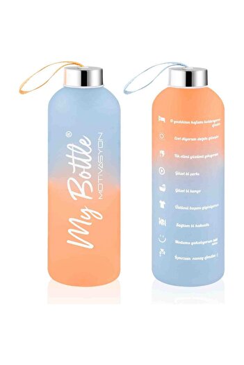 gifted Motivational Glass Flask 1 Lt