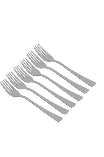 ALSAIF Al Saif Valencia Design Stainless Steel Table Fork Set 6-pieces