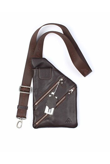 Aka Leather Brown Shoulder Bag 119 4