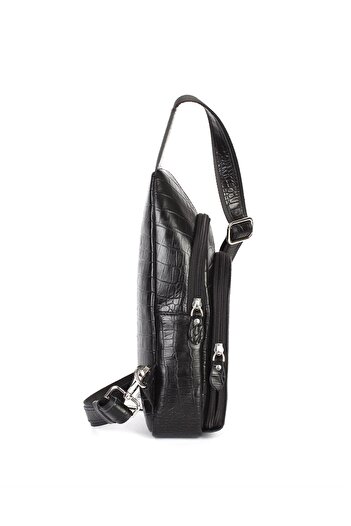 Aka Leather Black Crossbody Bag 314 12