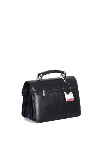 Aka Black Leather Portfolio Bag - 132 1 Model