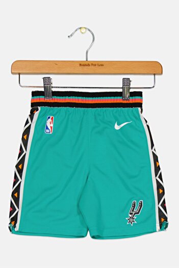 Nike Nike x NBA Toddlers Boy Brand Logo Shorts, Green