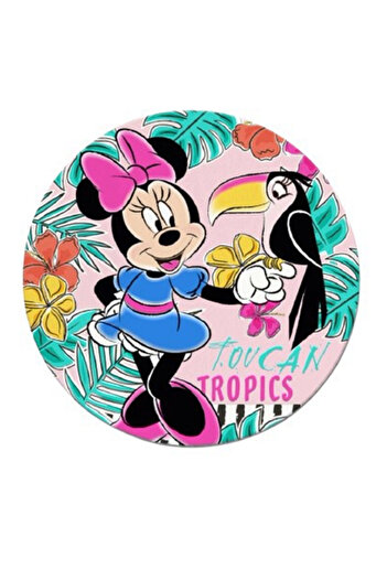 Minnie Mouse Minnie Mouse Round Towel, 150 X 150 CM Multicolor