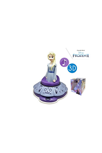 Frozen Lampa de noptiera 3D Frozen cu sunet , 29 cm