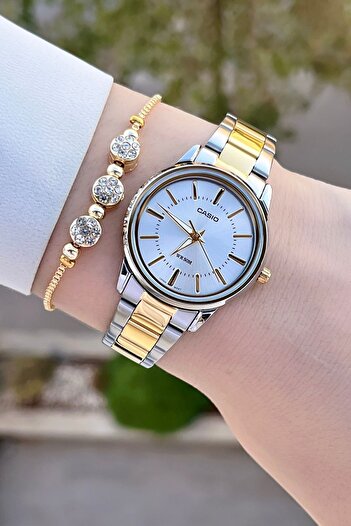 Casio Gold Metallic Color Women's Wrist Watch