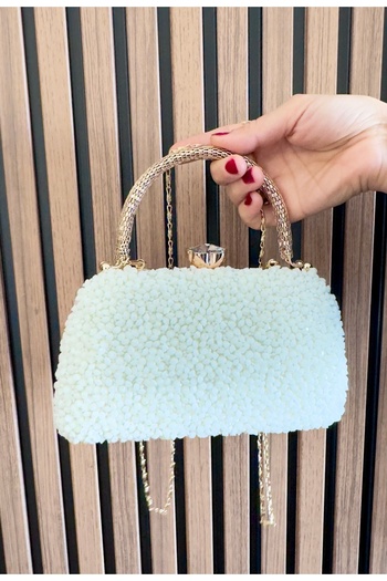 çantamgelsin Women's Crystal Large Stone Evening Dress Bag Special Occasion Bag