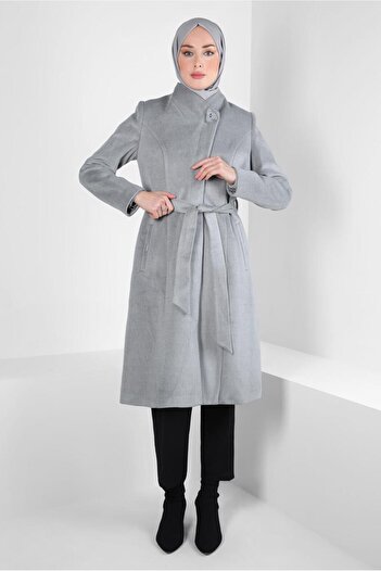 Alvina BIRDED ACCESSORY DETAIL COAT 90453
