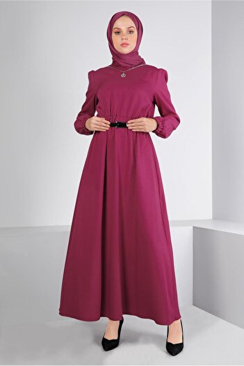Alvina ELASTIC DRESS WITH CUFFS 43400