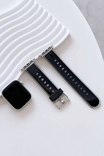 MOVENCHY Hn-Shop Watch 45mm Jelly Silicone Band - Black