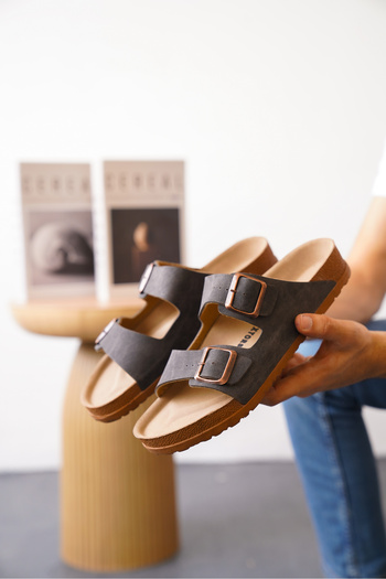 Daxtors Παντόφλες με διπλή πόρπη Arizona Daily Orthopedic Unisex