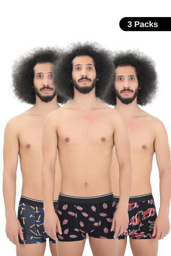 andredimoda Ανδρικό μπόξερ 3' 1ο Premium Ειδικό Σχέδιο Ύφασμα Κατηγορίας. Απλό Lycra Άνετο μποξεράκι