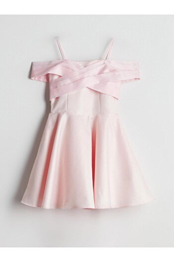 LC Waikiki Lcw Kids Square Neck Girl's Dress