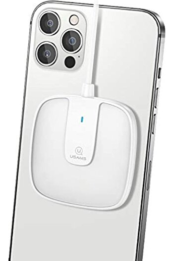 Usams Magnetic Wireless Charger 15 Watt White
