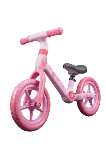 ACTION ONE Balance bike for children 2-5 years old Spiky, 12 inch, pink