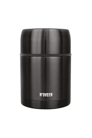 Noveen Thermos for soup/food NOVEEN TB945 600ml, Double wall, Stainless steel, Carrying case, Black