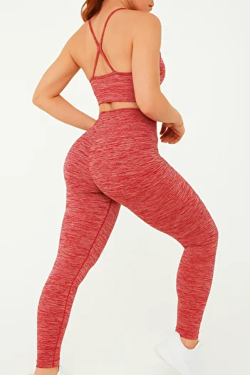 OXVİN Seamless High Waist Slimming and Firming Corset Sports Leggings Push up Shirring Stitching