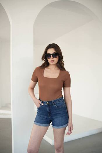 Fiori Square Neck Blouse