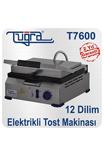 Tuğra Elektirikli Tost Makinesi 12 Dilim
