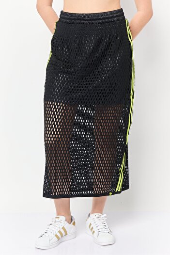 adidas Black Women's Skirt Ij5019-Pique Skirt