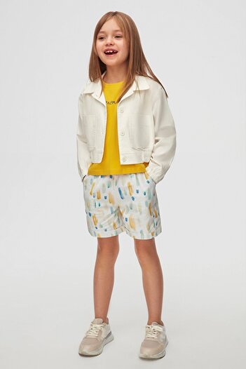 HAUSEkids 4-8 Years Sharp Carnelian Girl's 3-Piece Set-Ecru