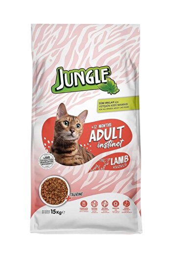 Jungle Complete Food for Cats with Lamb 15KG