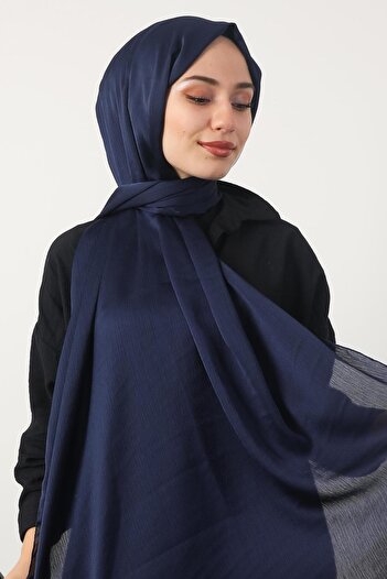 GİYZAMİLA Janjan Σάλι Navy Blue