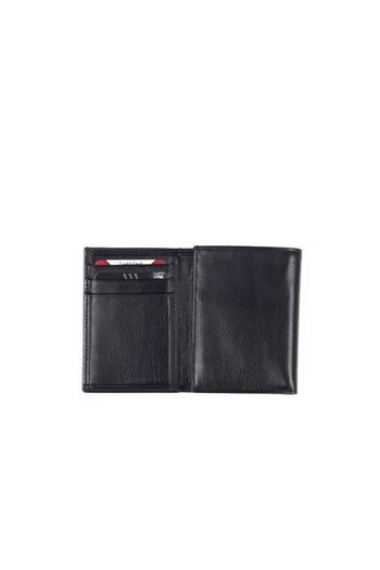 Aka Deri Black Leather Men's Wallet 505 -1