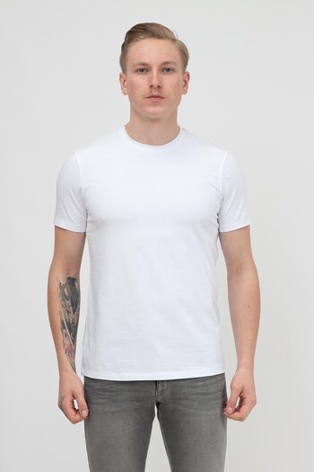 Armani Exchange Men's White T-Shirt - T 8nzt84 Z8m9z 1100