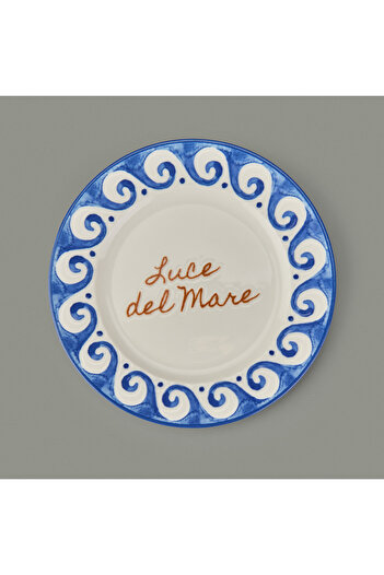 Evidea Kitchen Luve Del Mare Dessert and Breakfast Plate - 21 cm