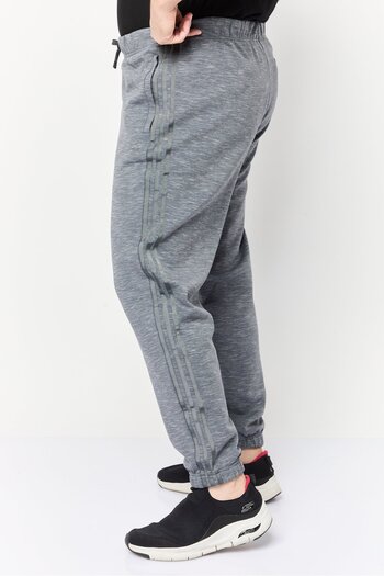 adidas Men Sportswear Fit Embroidered Logo Training Sweatpants, Grey