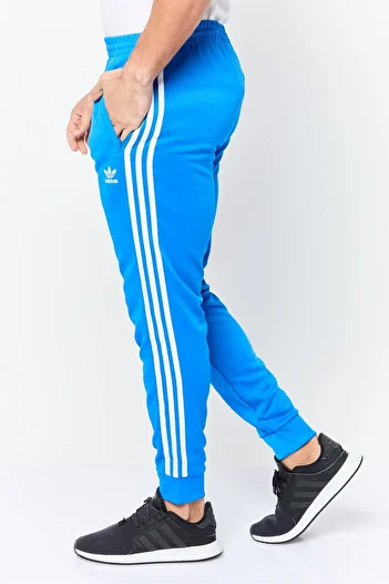 adidas Men Slim Fit Training Sweatpants, Blue