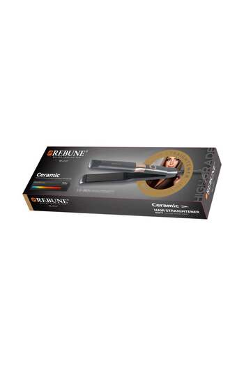 rebune Rebone Hair Straightener - Ceramic - 48 Watts - Grey - RE-2127