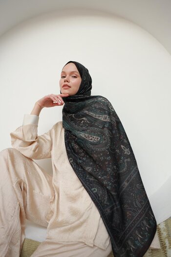 İpekhan Holiday Collection Soft Shawl 3055-01