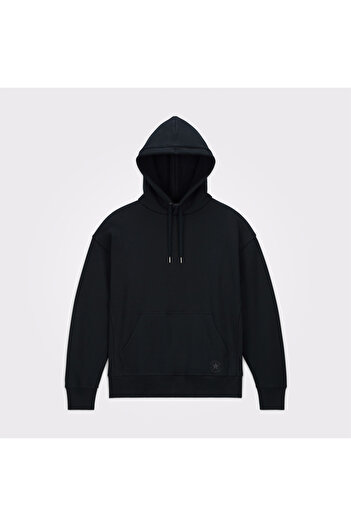 Converse Loose Fit Unisex Siyah Hoodie