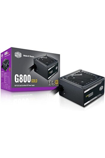 Cooler Master مزود طاقة Cooler Master G GOLD بقدرة 800 واط من كابل A/UK